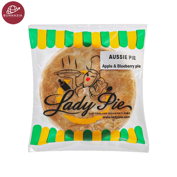 Lady Pies Aussie Pie  Apple & Bluberry Pie  Size 190g per piece