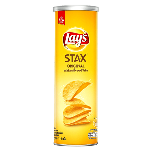 Lay's Stax Potato Chips Original Size 100g