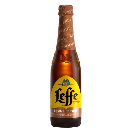 Leffe Brune Beer 330ml 33cl / 6.5% / Belgium