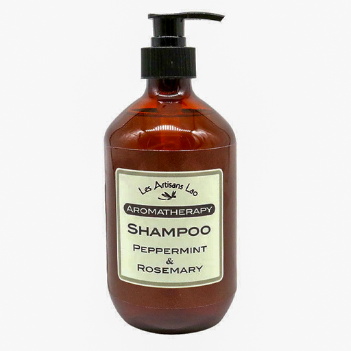 Les Artisans Lao Aromatherapy Shampoo Peppermint and Rosemary 500ml