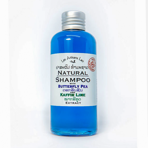 Les Artisans Lao Natural Shampoo with Butterfly Pea and Kaffir Lime 150g