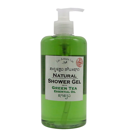 Les Artisans Lao Natural Shower Gel with Green Tea Essential Oil 500ml