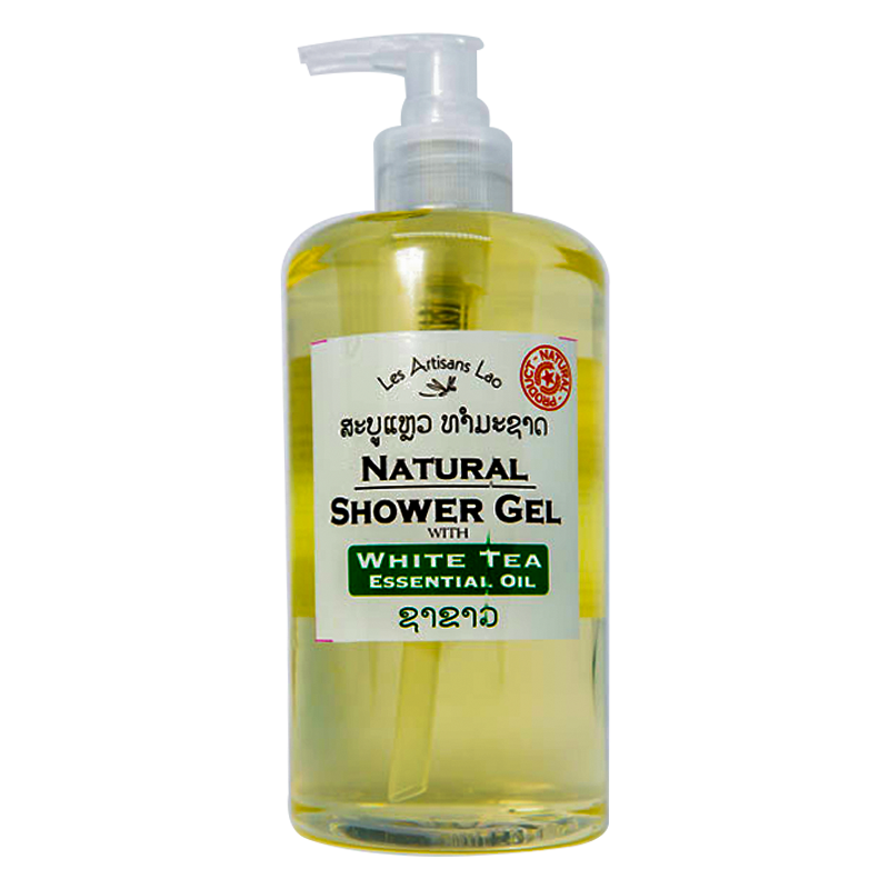 Les Artisans Lao Natural Shower Gel with White Tea Essential Oil 500ml