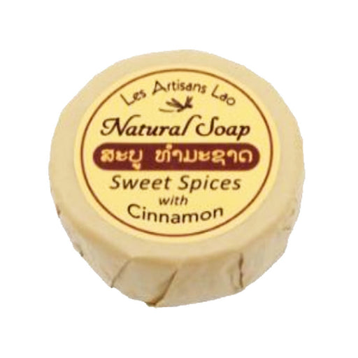 Les Artisans Lao Natural Soap sweet spices with Cinnamon 100g