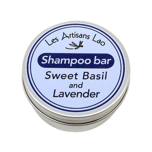 Les Artisans Lao Shampoo Bar Sweet Basil and Lavender 50g