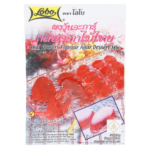 Lobo Thai Flowers Flavour Agar Dessert Mix 115g