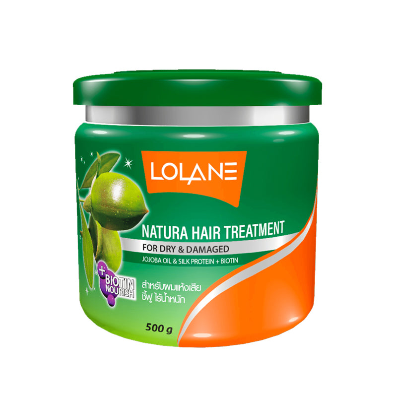 Lolane Natura hair treatment repair dry damaged Jojoba oil silk proteien 500g