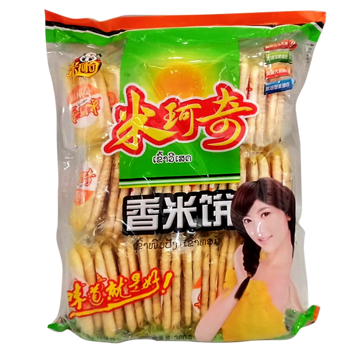Mikeqi Rice Cracker Original Flavor Size 360g