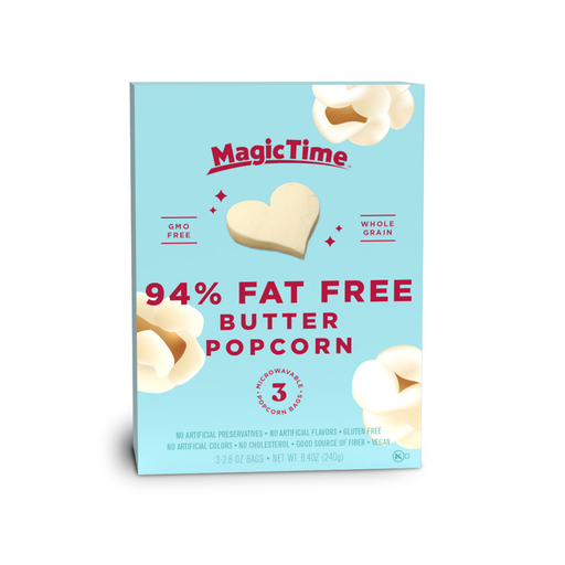 Magictime 94% Fat Free Butter Popcorn 240g