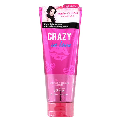 Malissa Kiss Whitening Perfume Body Lotion Crazy in Love Size 226g