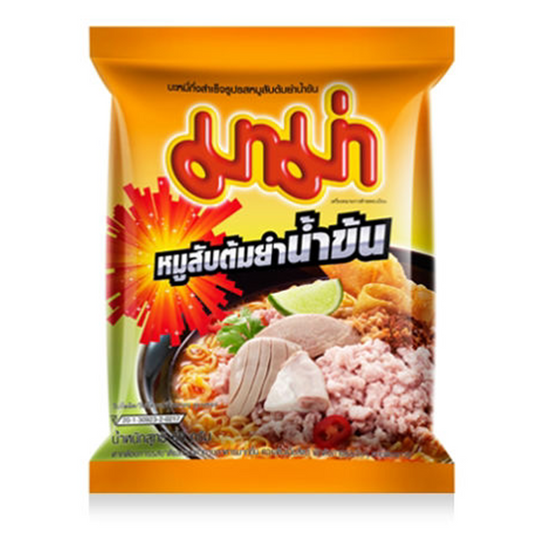 Mama instant noodles Creamy Tomyum Minced Pork Flavour 60g