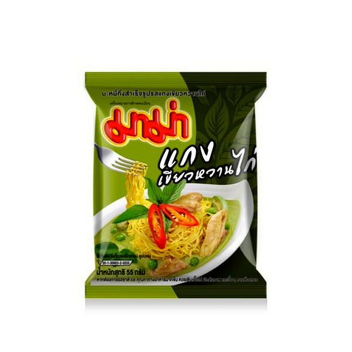 Mama Green Curry with Chicken 55g
