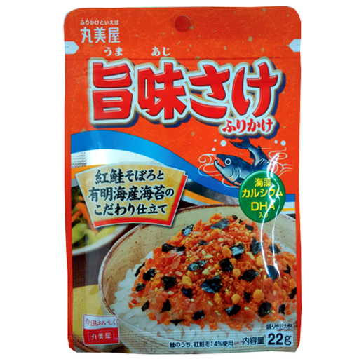 Marumiya Furikake Uma Aji Sake Tasty Salmon Rice Seasoning Japanese Size 24g