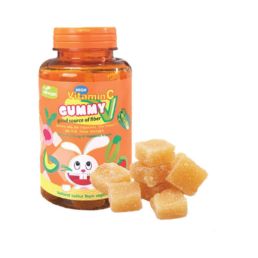 Maxxlife Veggie gummy vitamin C ຂວດ 48 pcs