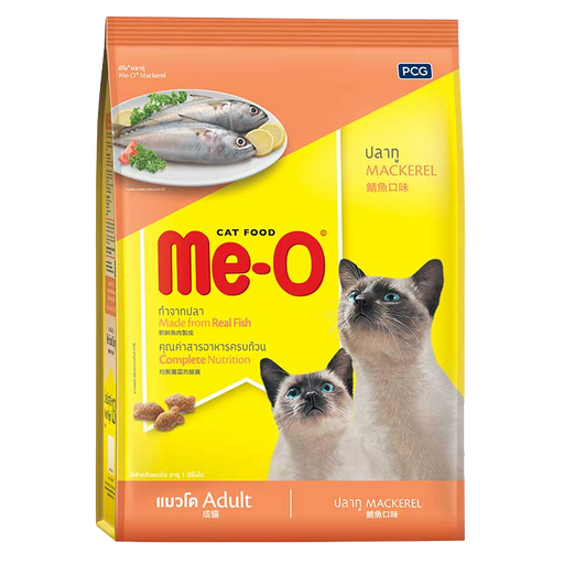 Me-O Adult Cat Food Mackerel 450g