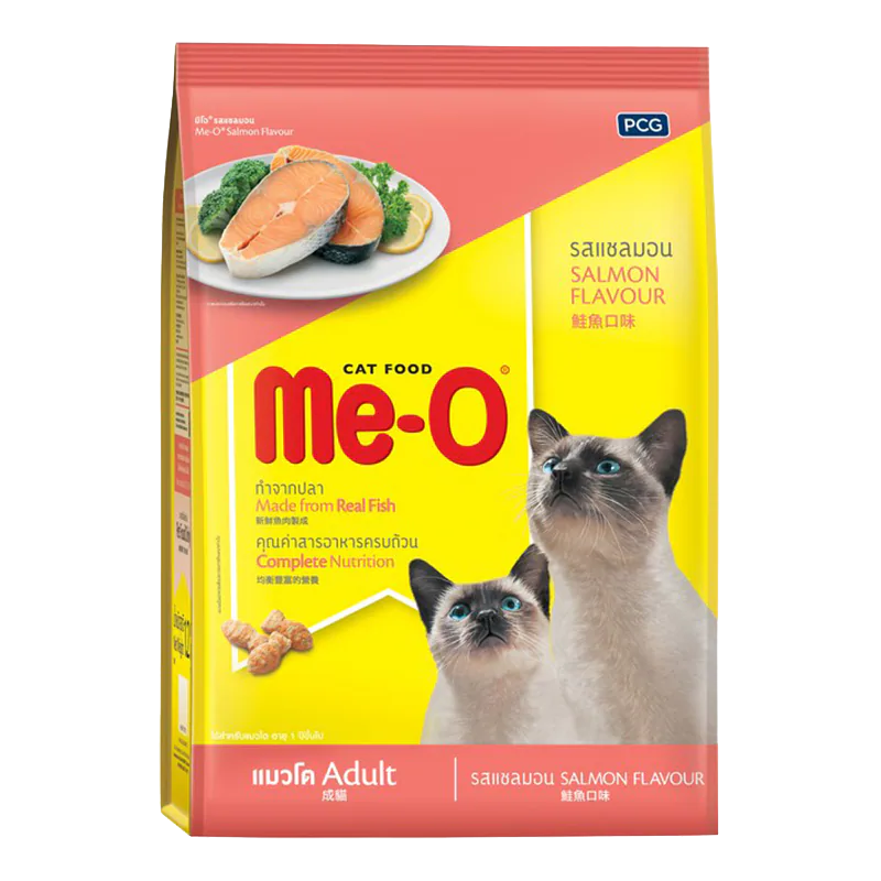 Me-O Adult Cat Food ລົດຊາດແຊລມອນ 1.1 ກິໂລ