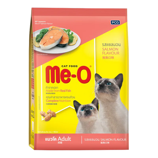 Me-O Adult Cat Food ລົດຊາດແຊລມອນ 1.1kg