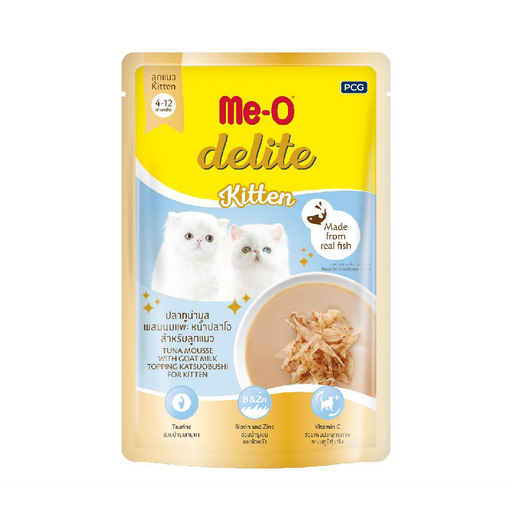 Me-O Delite Kitten Made From Real FIsh 70g