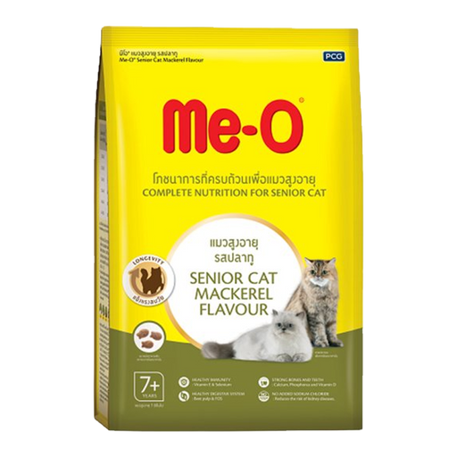 Me-O Senior Cat Mackerel Flavour 1.1 kg