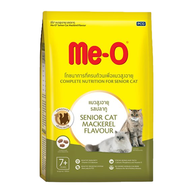 Me-O Senior Cat Mackerel Flavour 2.8 kg