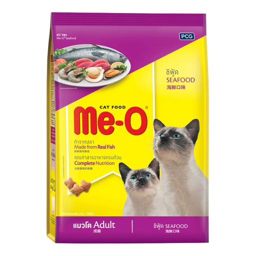 Me-O Adult Cat Food ລົດຊາດອາຫານທະເລ 1.2 ​​ກິໂລ