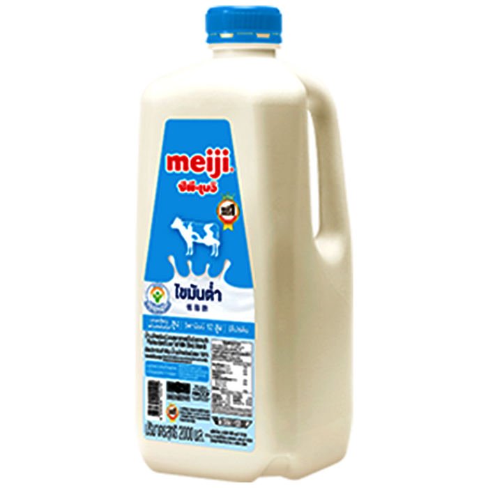 Meiji Pasteurized Low Fat Milk Size 2L