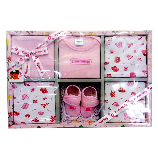 Mentaly Newborn Gift Set Box of 6 pcs