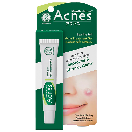 Acnes Mentholatum Sealing jell Treatment Gel with Acne-Fighting Power ຂະໜາດ 18g