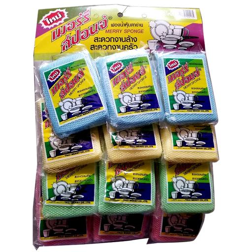 Merry Bright Sponge Per Pack 12pcs
