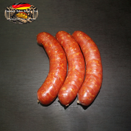 Mettwürstchen Nr. 25 Smoked Pork Sausages 1 pack of 3 pieces (approx. 300g)
