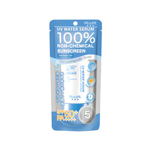 MizuMi UV Water Serum ກັນແດດ 100% ບໍ່ມີສານເຄມີ Anti-Aging SPF50+ PA++++ 30g
