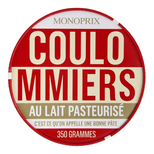 Monoprix Coulo Mmiers Au Lait Pasteurise 350g