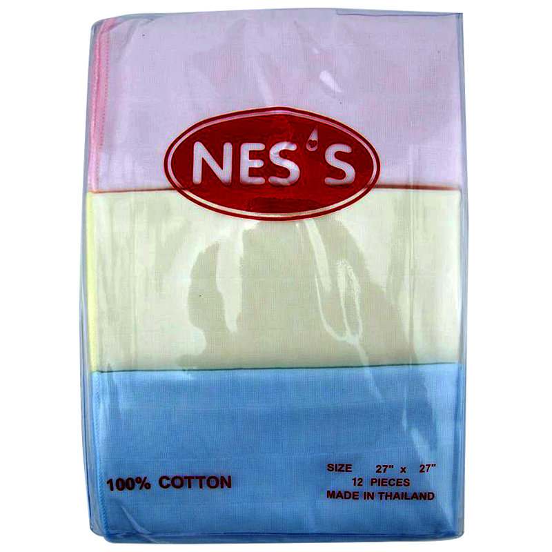 NES'S Brand Salu cloth diapers Cotton 100% Size 27x27Inch Pack of 12pcs