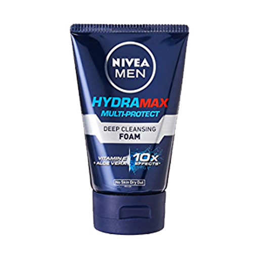 NIVEA Men Hydra Max Multi-Protect Deep Cleansing Foam 10x Effect