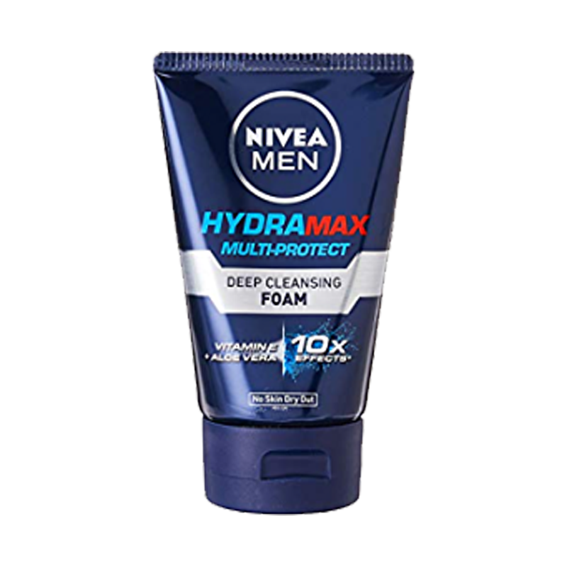 NIVEA Men Hydra Max Multi-Protect Deep Cleansing Foam 10x Effect