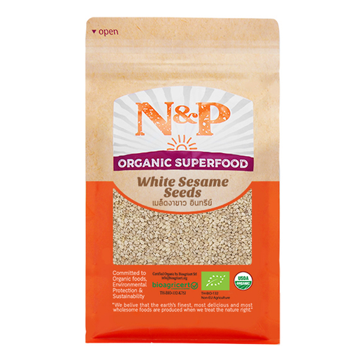 N&P Organic White Sesame Seeds 250g