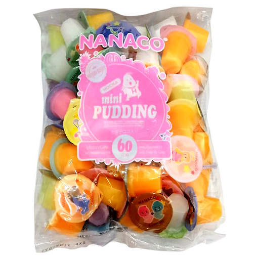 Nanaco Mini Pudding ຂະໜາດ 900g ບັນຈຸ 60 ຖ້ວຍ