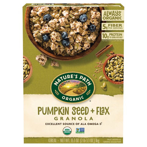 Nature's Path Organic Pumpkin Seed + Flax Granola 325g