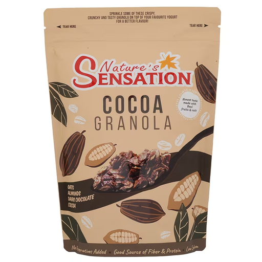 Natures Sensation Cocoa Granola 454g