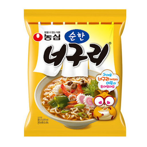 Neoguri Ramyun Mild Seafood Flavour Korean Noodles Size 120g