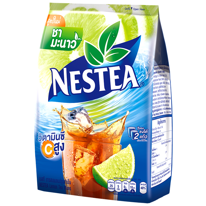 Nestea Lemon Tea Mixes Flavored Instant Flavor Size 13g Pack of 18Sticks