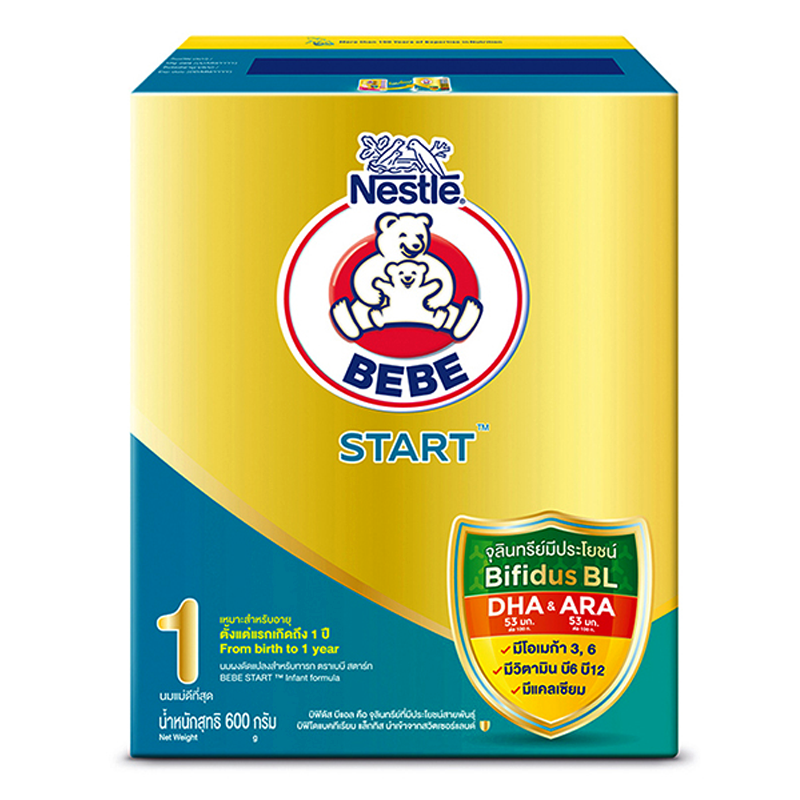 Start Powder Nestle BEBE Start Milk Powder Infant Formula From Birth to 1 year Size ...