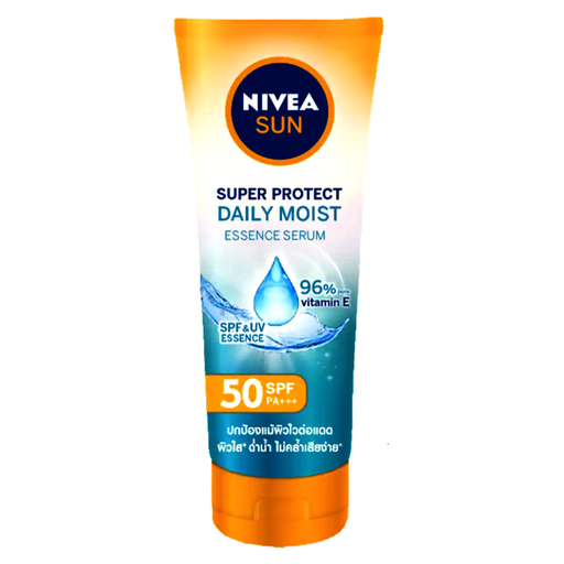 Nivea Sun Super Protect Daily Moist Essence Serum SPF 50 PA+++ ຂະໜາດ 180ml