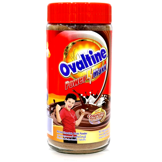 Ovaltine Power Maxx Beverage Malt Chocolate Flavour Powder Size 430g Big bottle