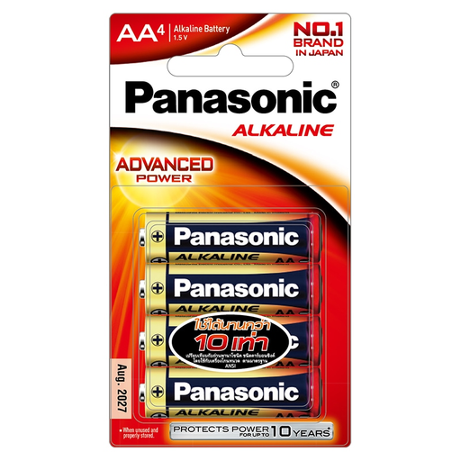 Panasonic Alkaline Battery 1.5V Advance Power AA