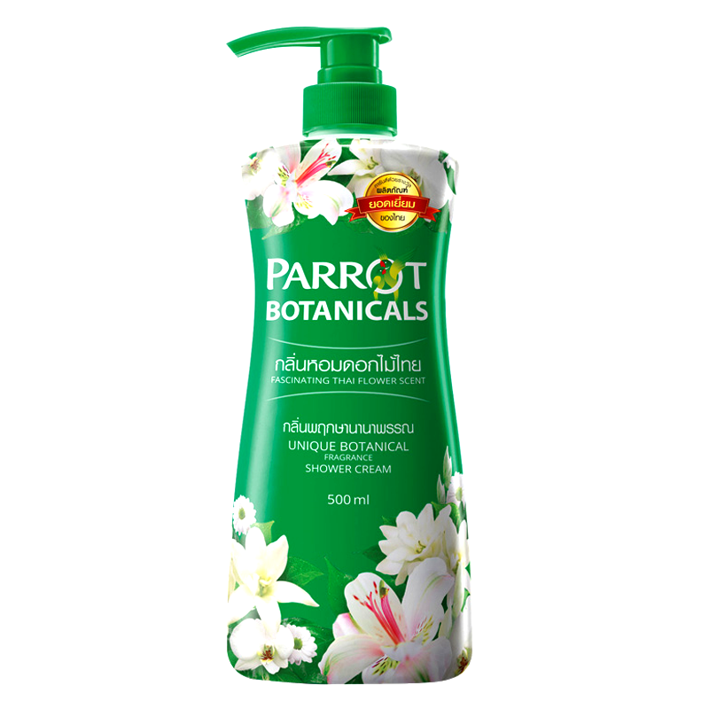 Parrot Botanicals Unique Botanical Fragrance Scent Shower Cream Size 500ml