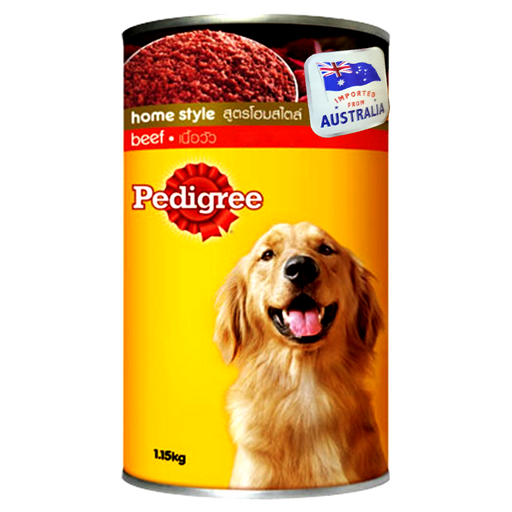 Pedigree Home Style With Beef Imported From Australia Size 1.15kg
