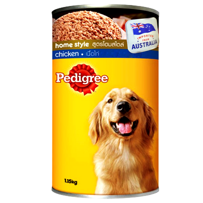 Pedigree Home Style With Chicken Imported From Australia Size 1.15kg
