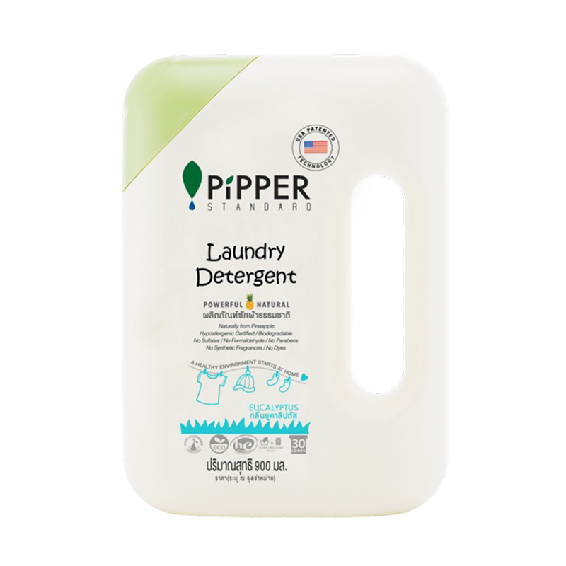 Pipper Clean Pipper Standard Laundry Detergent Eucalyptus 900ml – Shopping-D Service ...