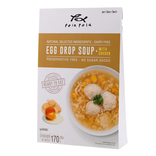 Polapola Egg Drop Soup With Chicken 170g